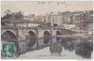 LIMOGES , Haute-Vienne , France ,PU-1906 , Pont Saint-Etienne