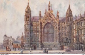 Houses of Parliament, Westminster Hall,1900-10s; TUCK 7898