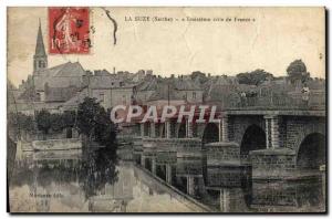 Old Postcard La Suze Troisleme city in France