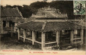 CPA AK VIETNAM Cochinchine - Hatien, Pagode (190345)