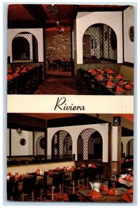 1972 Riviera Ristorante Italiana Alexandria Virginia VA Posted Postcard 