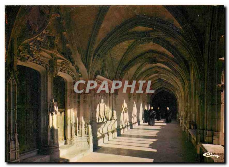 Modern Postcard Abbaye Saint Wandrille Seine March