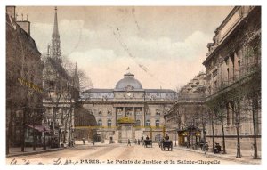 France Paris   Le Palais de Justice  et la Sainte Chapelle