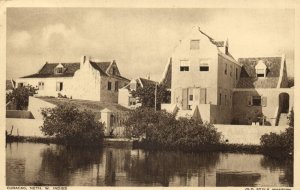 curacao, N.W.I., WILLEMSTAD, Old Style Mansion (1956) Postcard