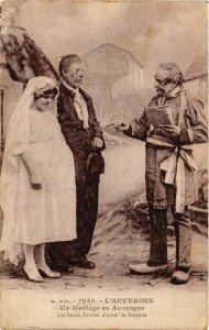 CPA L'Auvergne Un Mariage en Auvergne FRANCE FOLKLORE (788043)