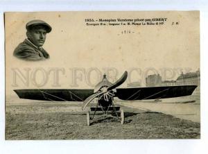 205521 FRANCE AVIATION airplane pilot Vendome GIBERT #1855