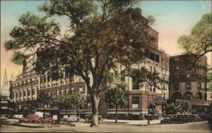 Savannah Georgia GA Hotel de Soto Albertype Vintage Postcard