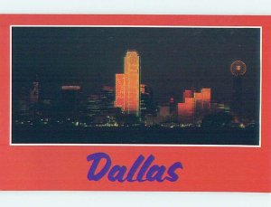 Unused 1986 PANORAMIC VIEW Dallas Texas TX hp3387@