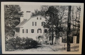 Vintage Postcard 1930's Governor Haines Inn, Wheatsworth Inn, Hamburg, NJ