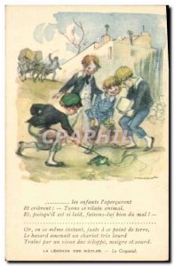 Old Postcard Fantasy Illustrator Poulbot Victor Hugo The Legend centuries The...