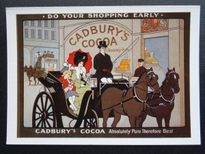 Swansea Mumbles Railway Advert Card CADBURY'S CHOCOLATE COCOA c1970s Postcards