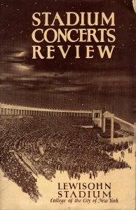 1930 Lewisohn Stadium Review  College of the City of New York  9 x 6  47 Pages