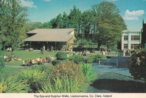 Sunbathers at Lisdoonvarna Spa & Sulpher Wells County Clare Irish Postcard