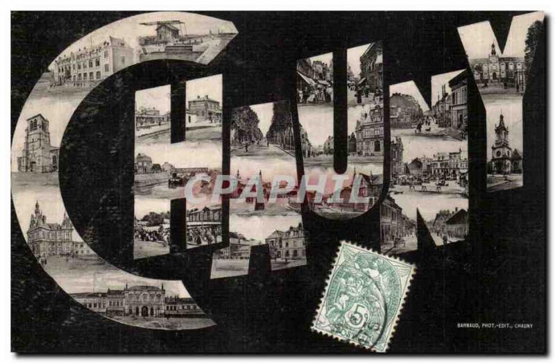 Old Postcard Chauny