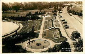 Birdseye View Volunteer Park Seattle Washington 1920s RPPC real photo 6795