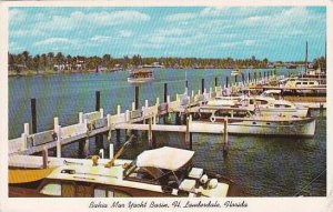 Florida Fort Lauderdale Boats Docked At Bahia Mar Yacht Basin 1961