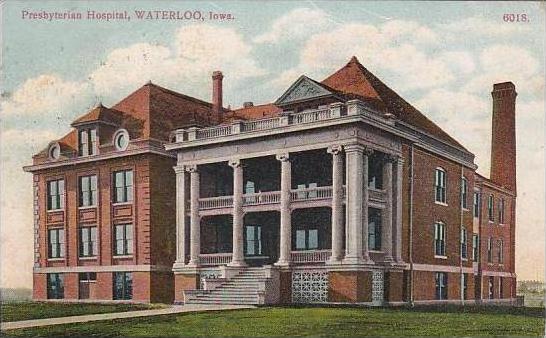 Iowa Waterloo Presbyterian Hospital 1911