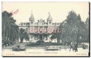 Monte Carlo Old Postcard Facade casino