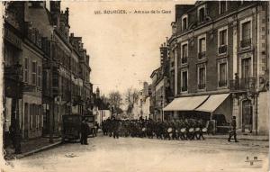 CPA BOURGES - Avenue de la Gare (634410)