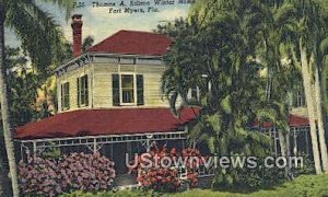 Thomas A Edison Winter Home - Fort Myers, Florida FL  