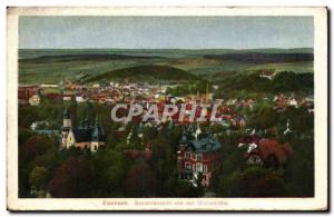 Old Postcard Eisenach Gesamtansicht Von Der Marienhohe