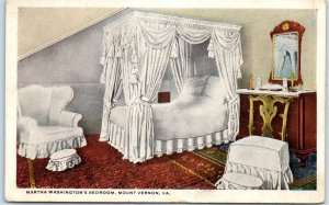 M-100833 Martha's Washington's Bedroom Mount Vernon Virginia USA