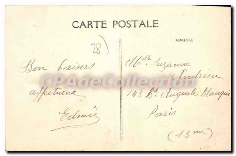 Old Postcard Chateaudun Lanneray Chateau De Bois Bertrand