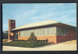Douglas, Georgia/GA Postcard, View Of Plantation Restaurant, 1960's?