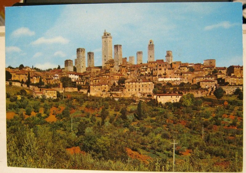 Italy Citta di S Gimignano Panorama - unposted