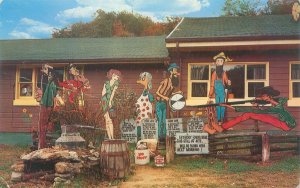 Townsend Tennessee Moonshine Still Scene Wilson's Hillbilly Restaurant Postcard