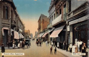 ROSARIO ARGENTINA~CALLE SAN JUAN~POSTCARD