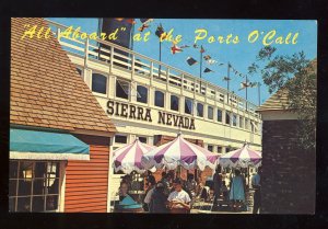 San Pedro, California/CA Postcard, Sierra Nevada At the Ports O'Call Vil...