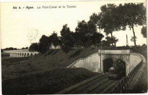 CPA AK AGEN-Le Pont Canal et le Tunnel (264253)