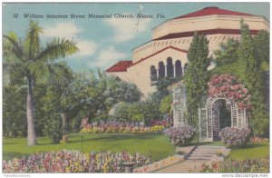 William Jennings Bryan Memorial Church, Miami, Florida 1930-40s