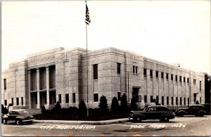 RPPC View of City Auditorium, York NE c1955 Vintage Postcard V71