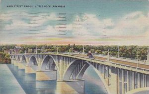 Arkansas Little Rock Main Street Bridge 1945