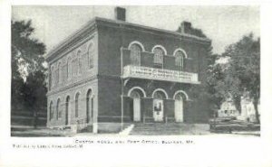 Custon House & Post Office in Belfast, Maine