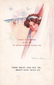 Fred Spurgin, Inter-Art No 116, Seaside Series, Come Down and See Me