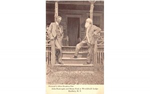 John Burroughs & Henry Fod in Roxbury, New York