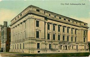 IN, Indianapolis, Indiana, City Hall, Majestic Publishing No. 102