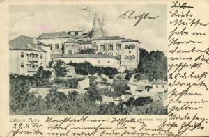 portugal, SINTRA CINTRA, Le Chateau Royal (1900)