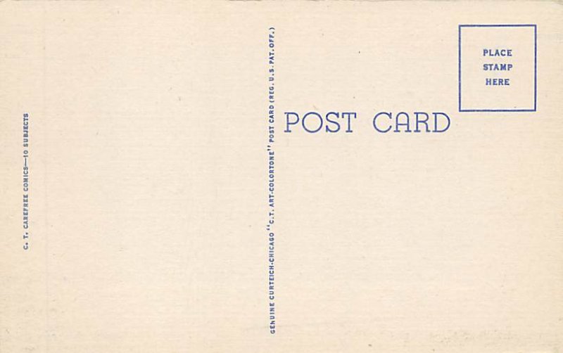 Comic Woman by bath Unused 