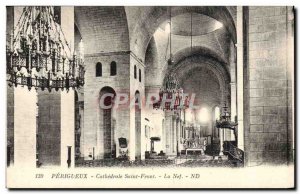 Old Postcard Perigueux P?rigueux Cathedral Nave