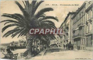 Old Postcard Nice Promenade du Midi