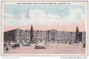 Male High School Brook & Breckenridge Streets Louisville Kentucky 1928