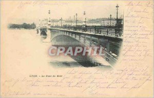 Old Postcard Lyon deck noon (1900 card)