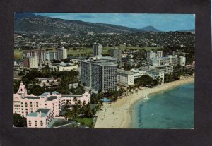 HI Outrigger Hotel Royal Hawaiian Hotel HONOLULU HAWAII Waikiki Postcard