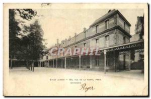 Old Postcard Lycee Janson Rue de la Pompe Paris Infirmary