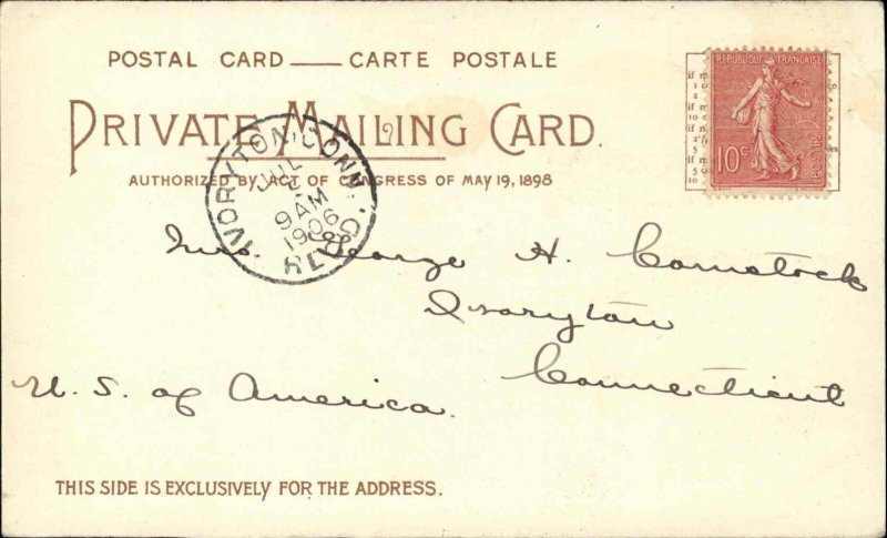A/s Red Star Line Steamship S.S. Zeeland c1905 Private Mailing Card Postcard