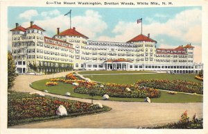 Bretton Woods White Mts New Hampshire 1920s Postcard The Mount Washington Hotel